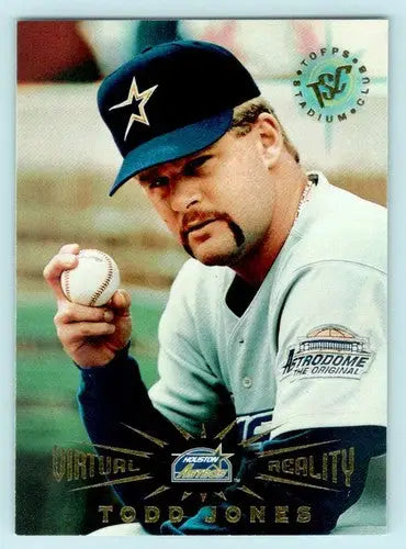 1995 Topps Stadium Club Virtual Reality #65 Todd Jones NM-MT Astros ID:72193 - Baseball Card Single