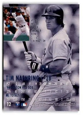 1995 Ultra #12 Tim Naehring - Baseball Card Single