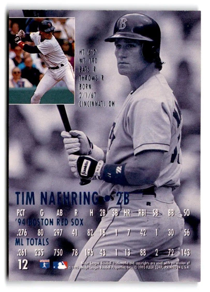 1995 Ultra #12 Tim Naehring - Baseball Card Single