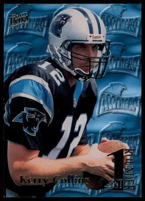 1995 Ultra - 1st Rounders Kerry Collins 8 Carolina Panthers