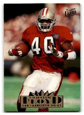 1995 Ultra #296 William Floyd - Football Card Single