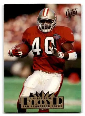 1995 Ultra #296 William Floyd - Football Card Single