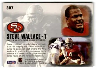 1995 Ultra #307 Steve Wallace - Football Card Single