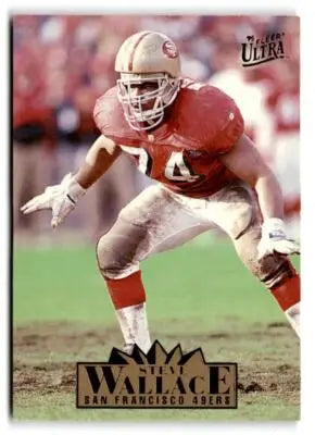 1995 Ultra #307 Steve Wallace - Football Card Single
