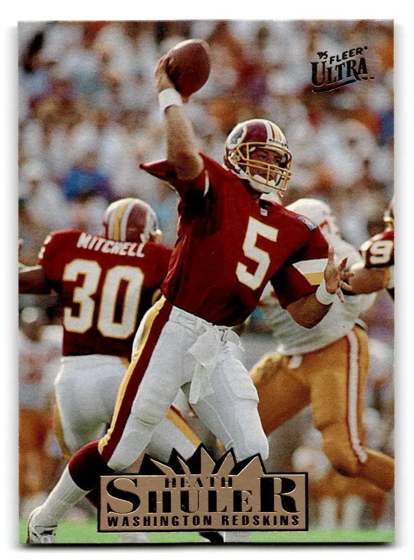 1995 Ultra #343 Heath Shuler - Football Card Single