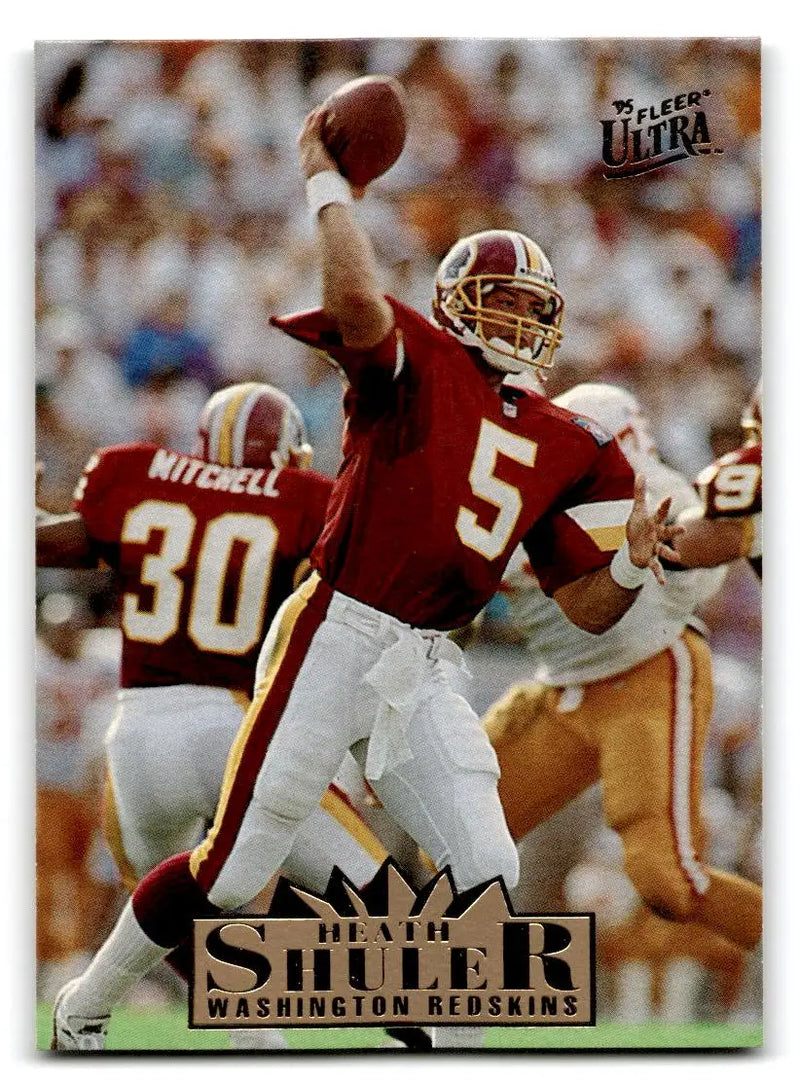 1995 Ultra #343 Heath Shuler - Football Card Single