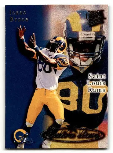 1995 Ultra #519 Isaac Bruce St. Louis Rams Football Cards NM Near Mi ID:64710 - Football Card Single