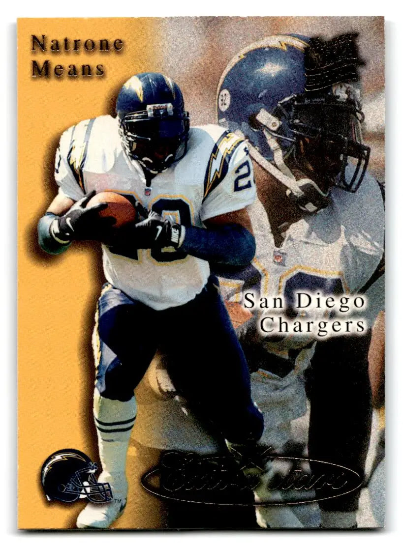 1995 Ultra #521 Natrone Means - Football Card Single