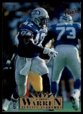1995 Ultra Chris Warren 320 Seattle Seahawks