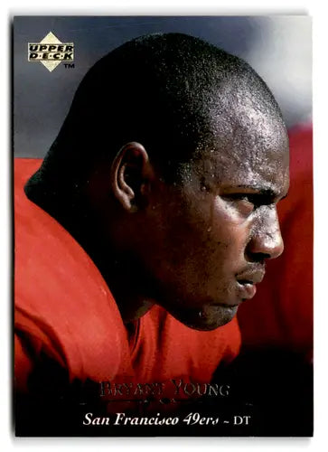 1995 Upper Deck #184 Bryant Young NM Near Mint 49ers ID:66944 - Football Card Single