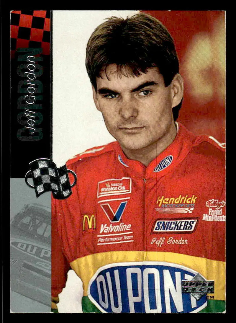 1995 Upper Deck #2 Jeff Gordon - Racing Card Single