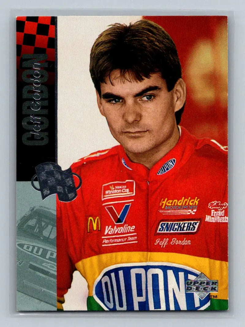 1995 Upper Deck #2 Jeff Gordon Hendrick Motorsports - Racing Card Single