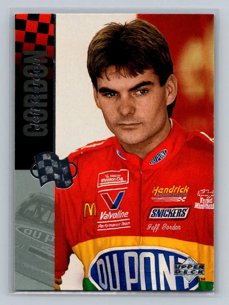 1995 Upper Deck #2 Jeff Gordon Hendrick Motorsports - Racing Card Single