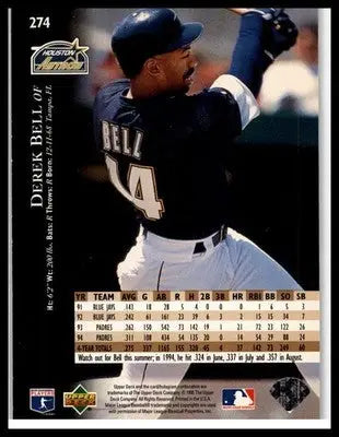 1995 Upper Deck #274 Derek Bell Electric Diamond - Baseball Card Single