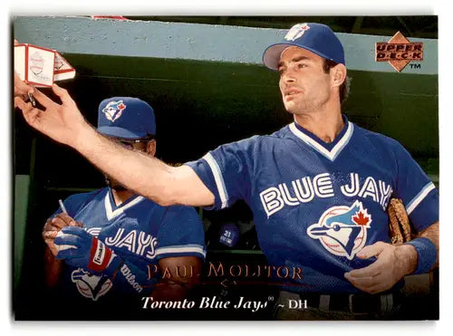 1995 Upper Deck #285 Paul Molitor Toronto Blue Jays Baseball Cards - Baseball Card Single