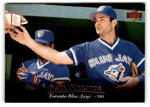 1995 Upper Deck #285 Paul Molitor Toronto Blue Jays Baseball Cards - Baseball Card Single