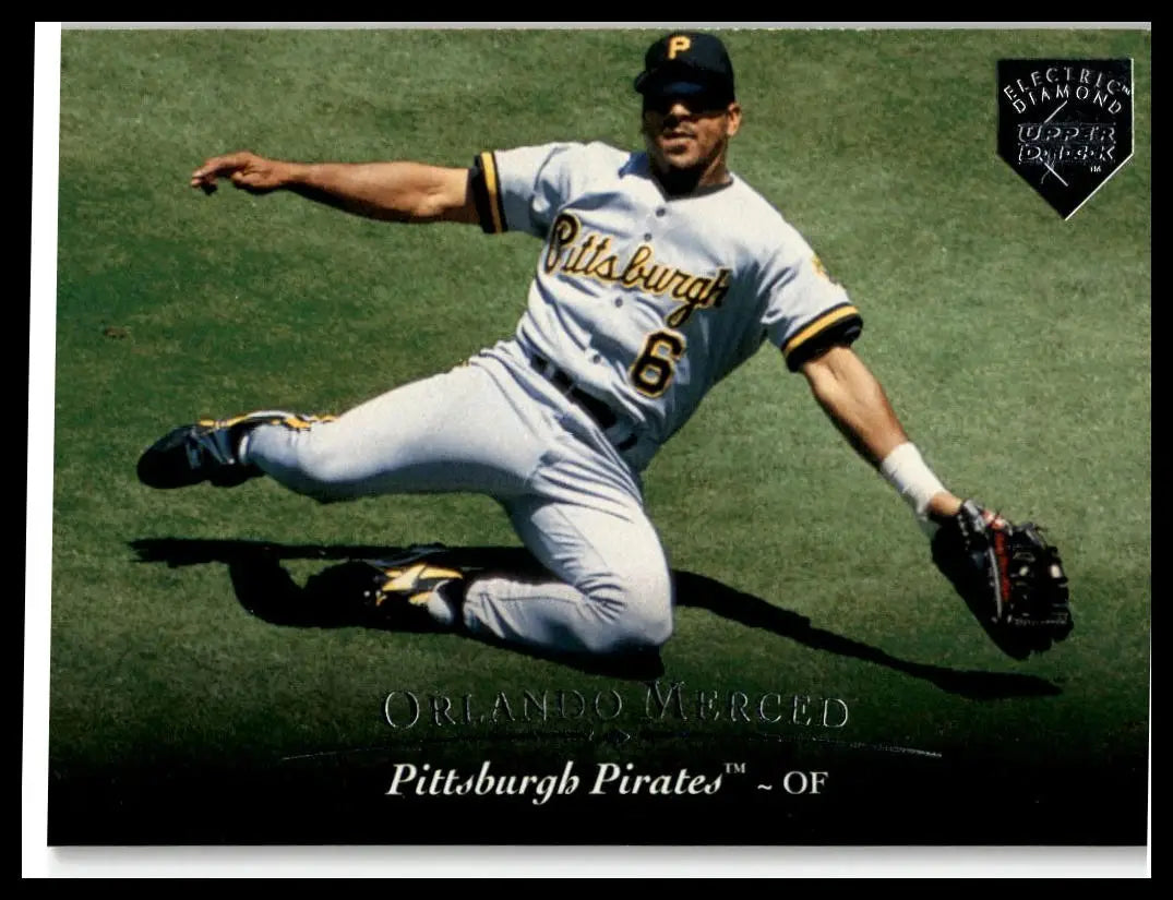 1995 Upper Deck #385 Orlando Merced Electric Diamond - Baseball Card Single