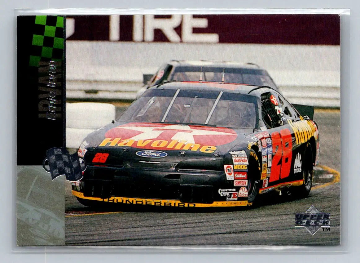 1995 Upper Deck #74 Ernie Irvan Robert Yates Racing - Racing Card Single
