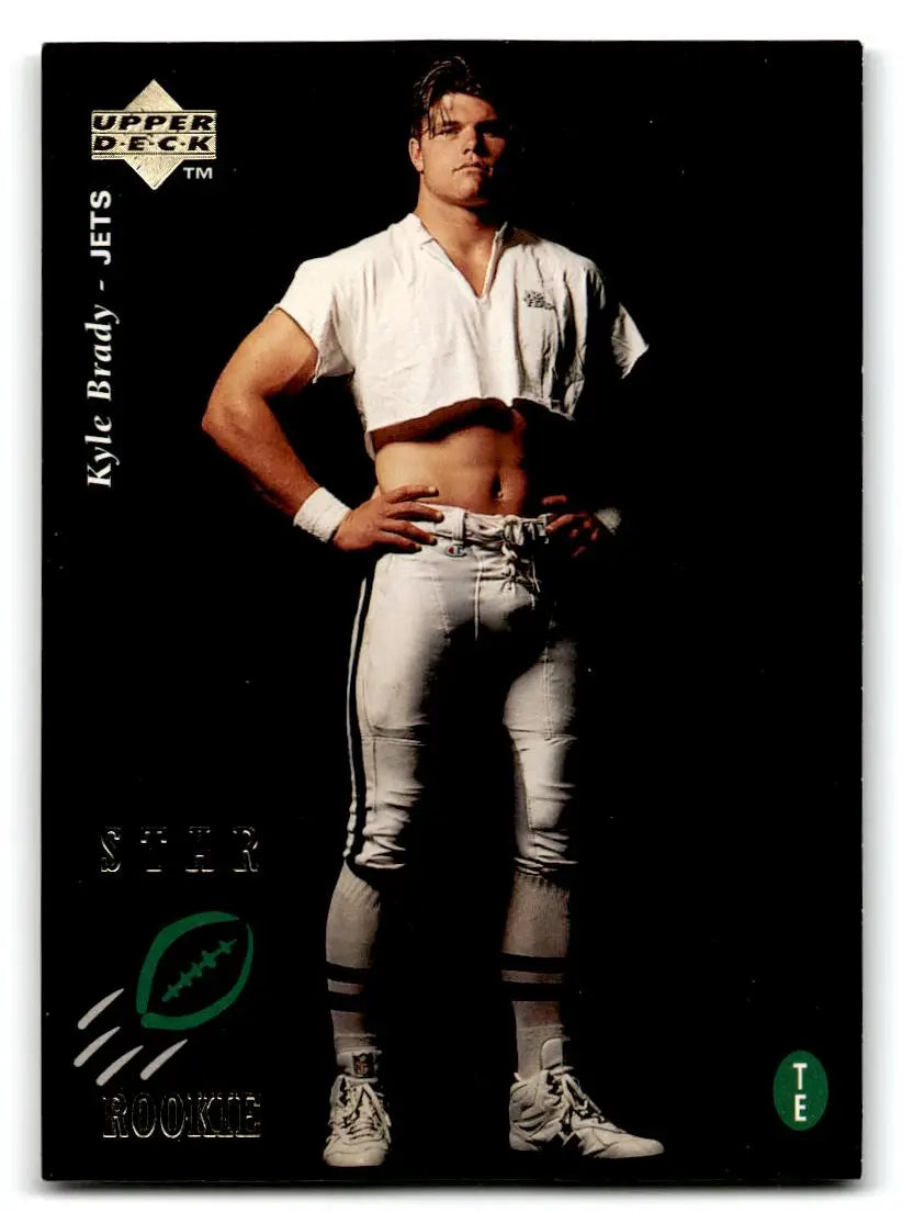 1995 Upper Deck #9 Kyle Brady - Football Card Single