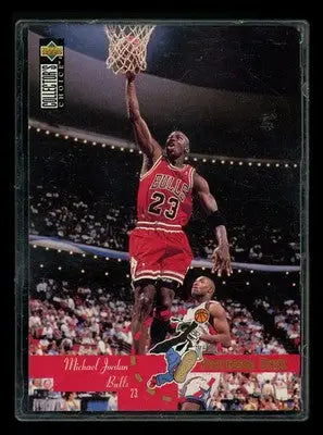 1995 Upper Deck Collector’s Choice Michael Jordan #195 Basketball