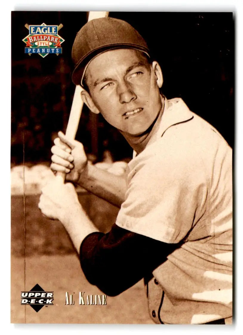1995 Upper Deck Eagle Peanuts Legends #7 Al Kaline - Baseball Card Single