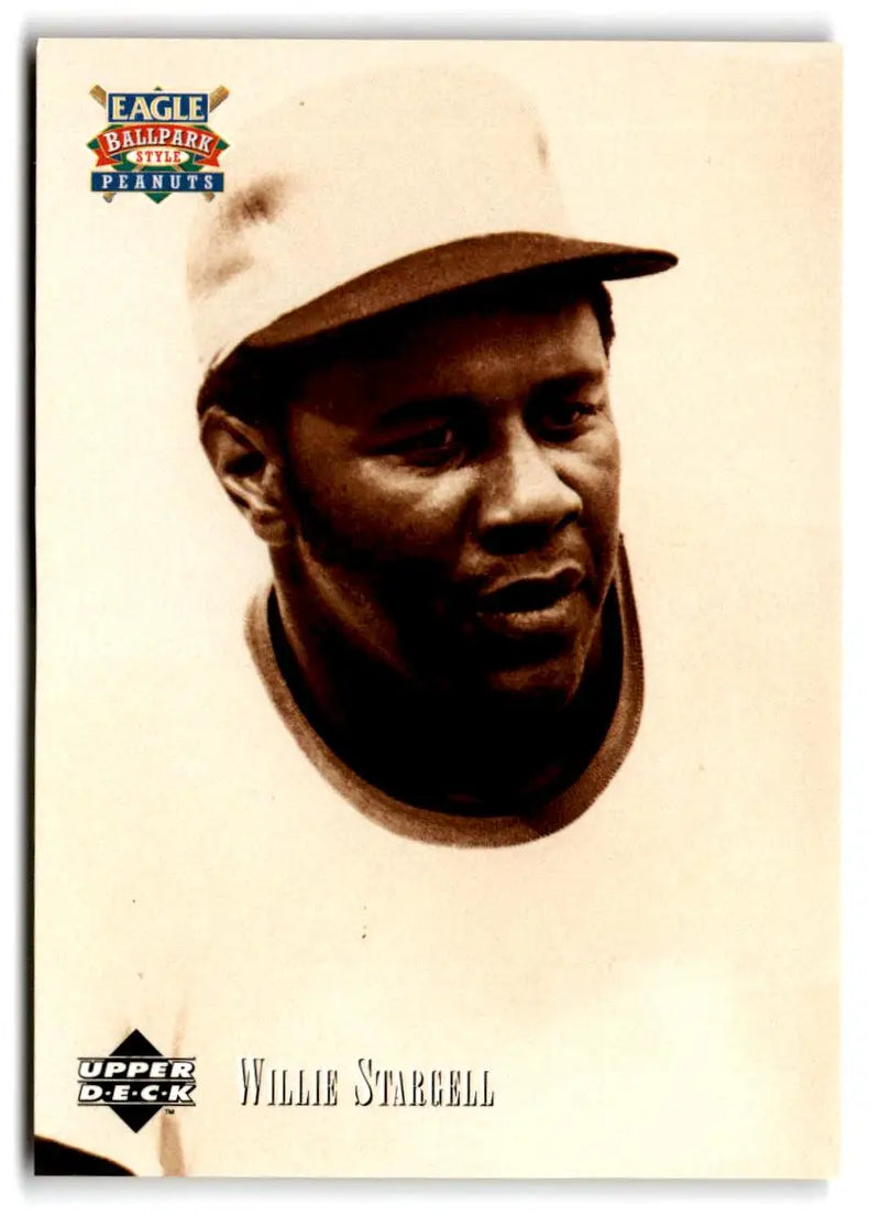1995 Upper Deck Eagle Peanuts Legends #8 Willie Stargell - Baseball Card Single