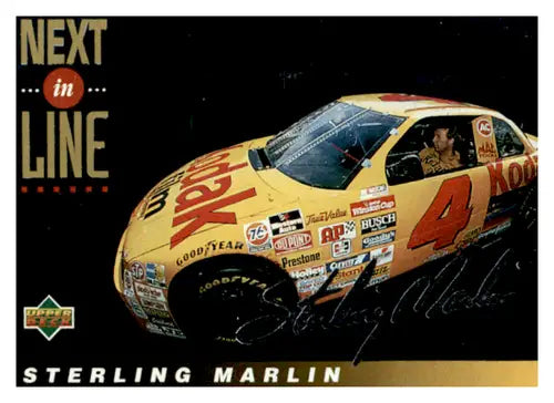 1995 Upper Deck Electric Silver #113 Sterling Marlin’s Car NM-MT - Baseball Card Single