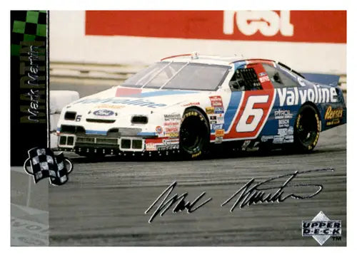 1995 Upper Deck Electric Silver #76 Mark Martin’s Car NM-MT - Racing Card Single