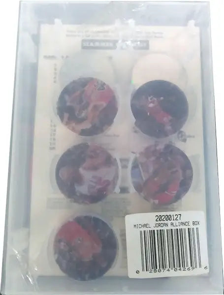 1995 Upper Deck Michael Jordan Alliance Box Milk Caps And Pogs Sealed Box - Sports Cards - Basketball Sealed