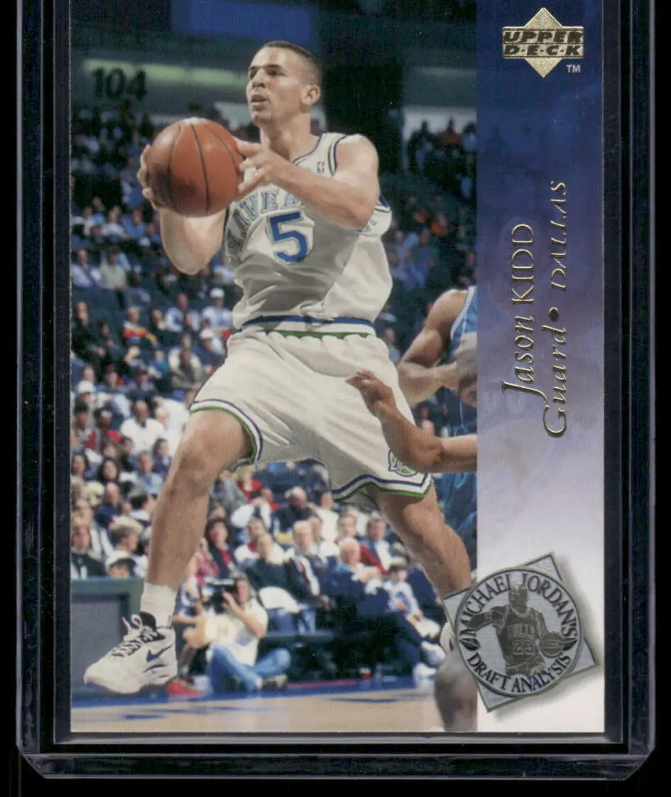 1995 Upper Deck Michael Jordan’s Draft Analysis Jason Kidd #186 Draft Analysis - Trading Card