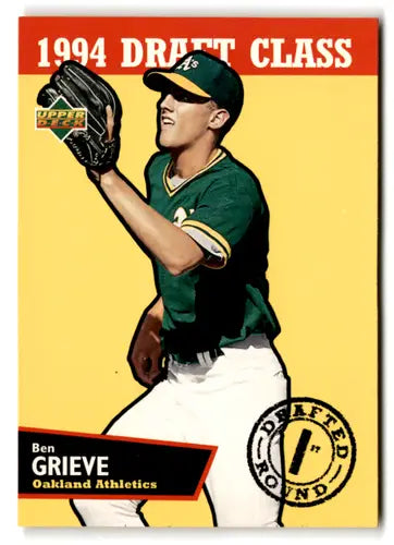 1995 Upper Deck Minors #216 Ben Grieve NM Near Mint ID:82552 - Baseball Card Single