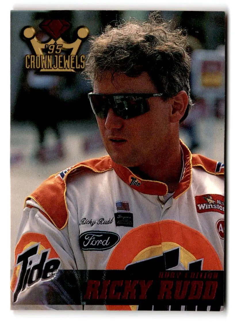 1995 Wheels Crown Jewels #05 Ricky Rudd - Racing Card Single