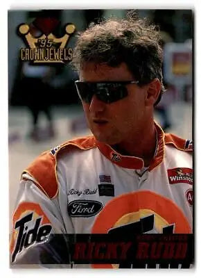 Ricky Rudd trading card from 1995 Wheels Crown Jewels #05 collectible series