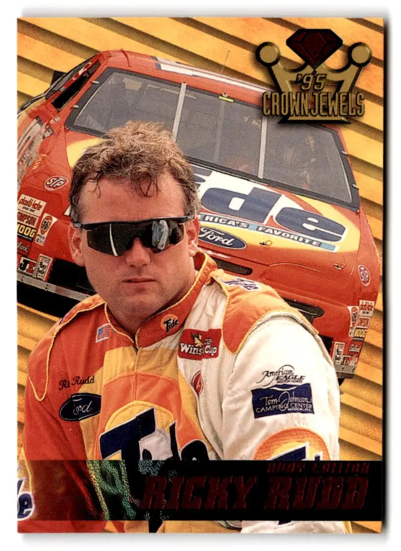 1995 Wheels Crown Jewels #32 Ricky Rudd - Racing Card Single