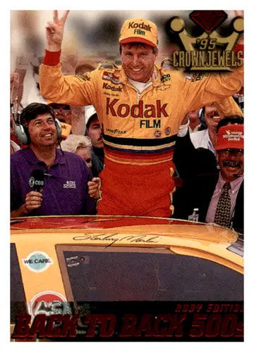 1995 Wheels Crown Jewels #66 Back To Back 500s NM-MT - Racing Card Single