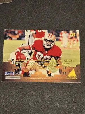 1995 Zenith #Z98 Jerry Rice - Football Card Single