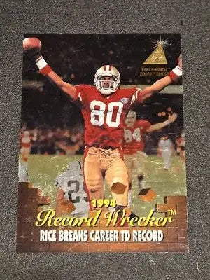 1995 Zenith #Z98 Jerry Rice - Football Card Single