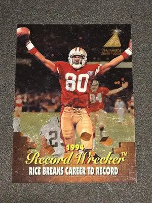 1995 Zenith #Z98 Jerry Rice - Football Card Single