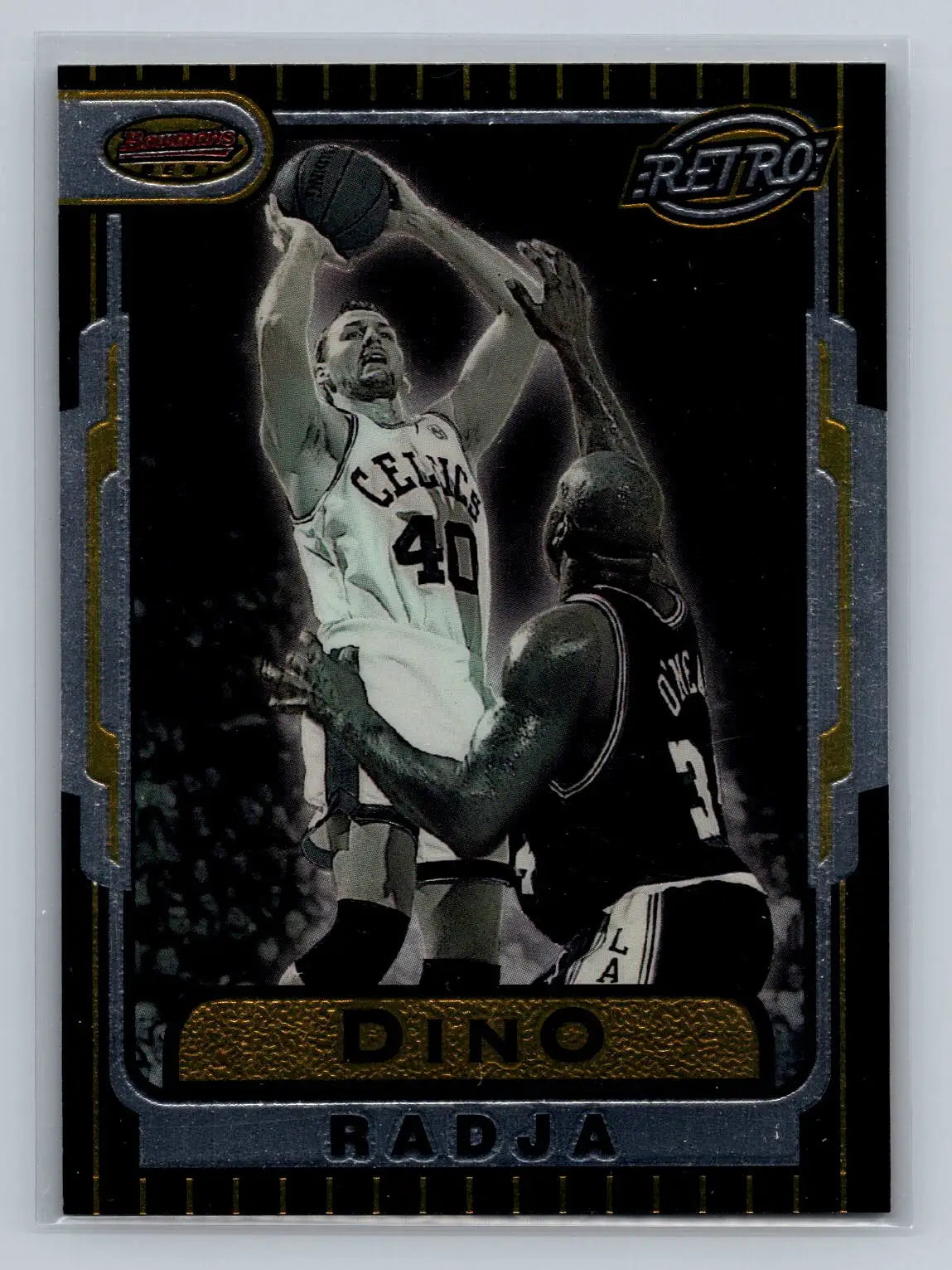 1996-97 Bowman’s Best #TB15 Dino Radja Refractors Boston Celtics - Basketball Card Single