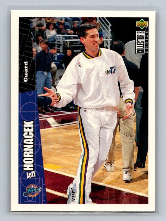 1996-97 Collector’s Choice #152 Jeff Hornacek Utah Jazz - Basketball Card Single