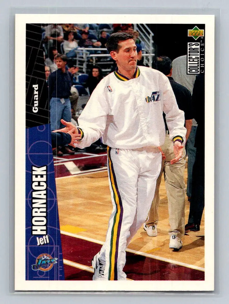 1996-97 Collector’s Choice #152 Jeff Hornacek Utah Jazz - Basketball Card Single