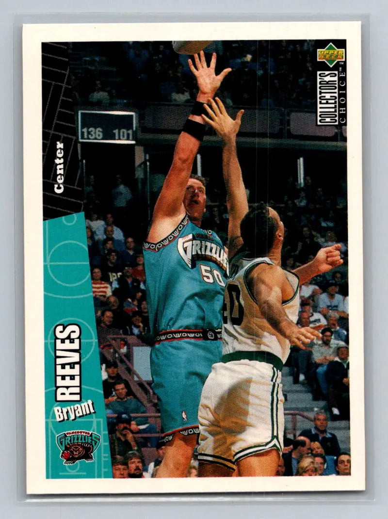 1996-97 Collector’s Choice #159 Bryant Reeves Vancouver Grizzlies - Basketball Card Single