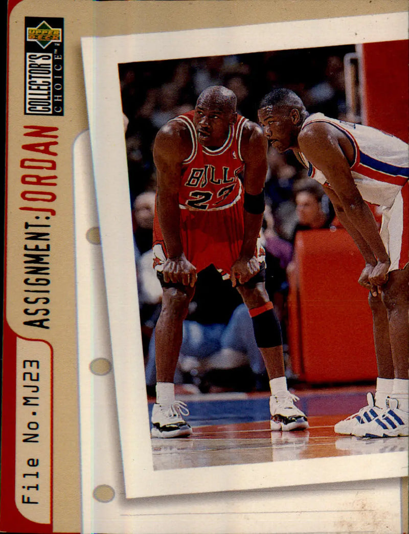 1996-97 Collector’s Choice #363 Joe Dumars ’Assignment:Jordan’ - Basketball Card Single