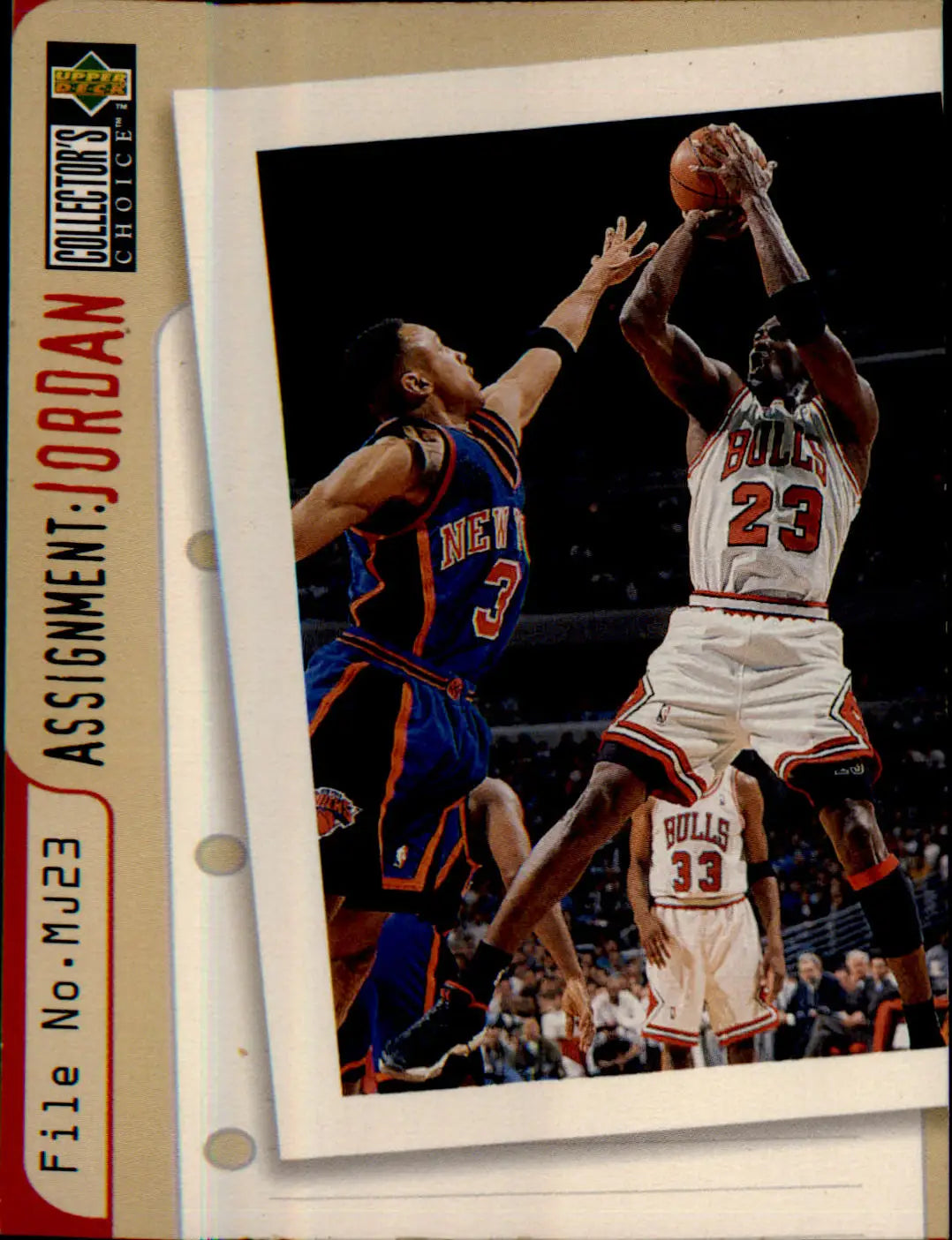1996-97 Collector’s Choice #364 John Starks ’Assignment:Jordan’ - Basketball Card Single