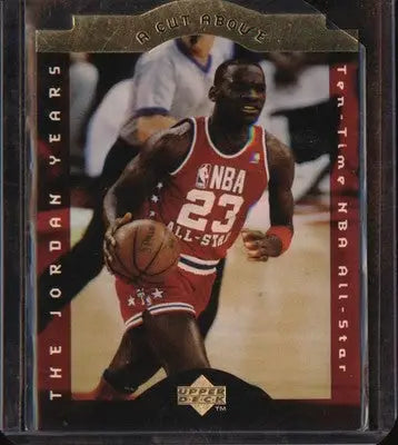 1996-97 Collector’s Choice A Cut Above: The Jordan Years #CA5 Michael Jordan - Basketball Card Single