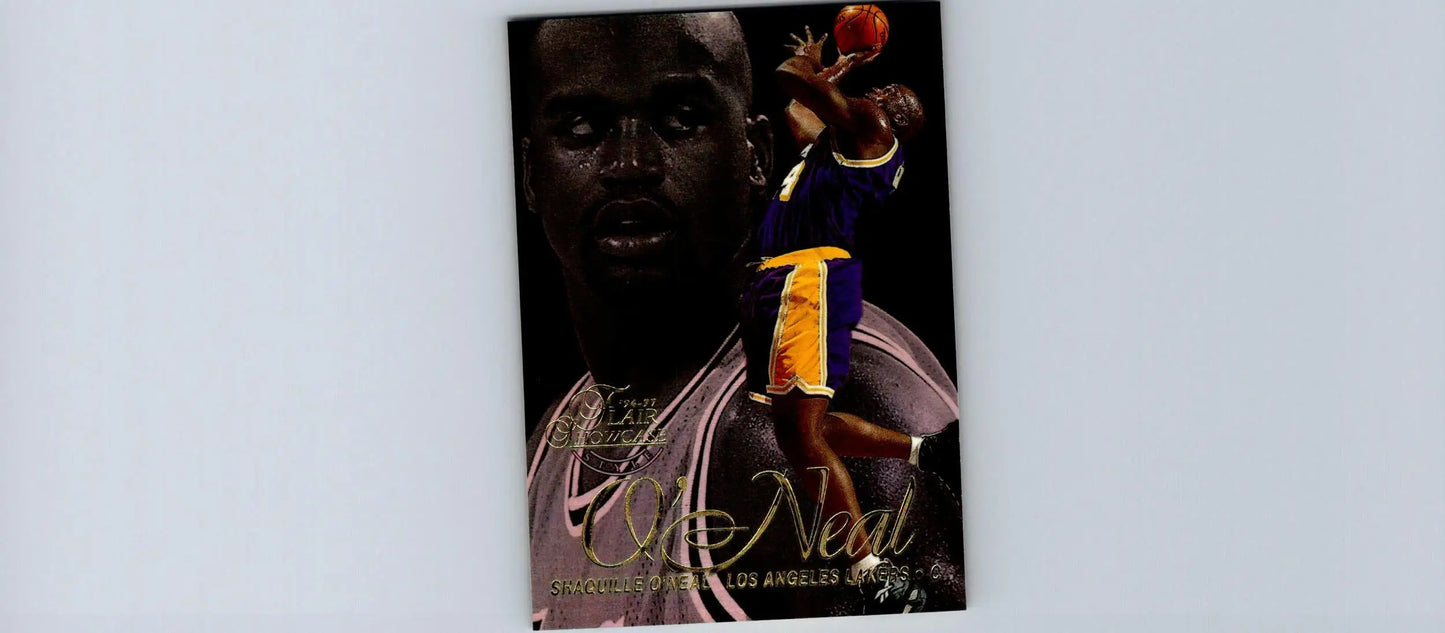 1996-97 Flair Showcase #10 Shaquille O’Neal - Basketball Card Single