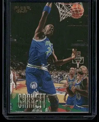 1996-97 Fleer Kevin Garnett #64 Basketball - Basketball Card Single