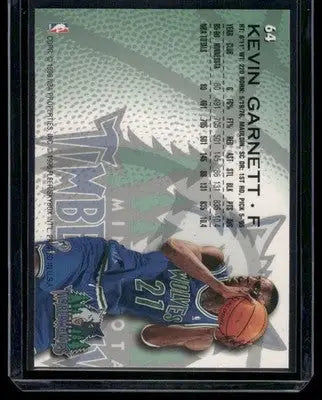 1996-97 Fleer Kevin Garnett #64 Basketball - Basketball Card Single