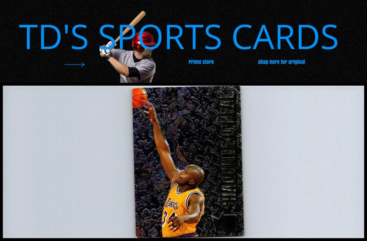 1996-97 Metal #183 Shaquille O’Neal basketball card for trading card collectors