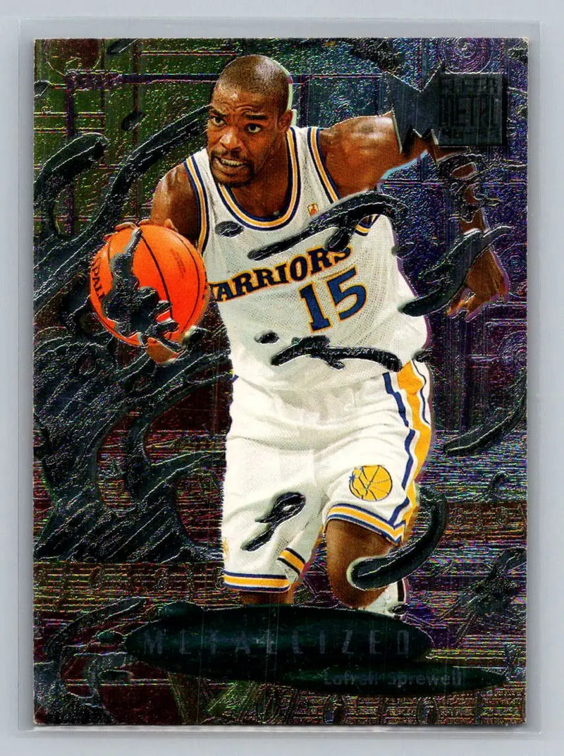 1996-97 Metal #232 Latrell Sprewell Golden State Warriors - Basketball Card Single